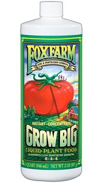 FoxFarm Grow Big Fertilizer 6-4-4 - Concentrate