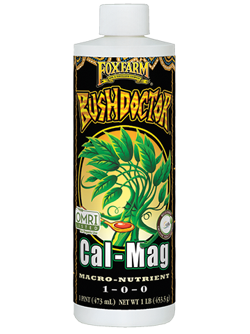 FoxFarm Bush Doctor Cal-Mag Cal-Mag Supplement 1 - 0 - 0, 3% Calcium 0.9% Magnesium