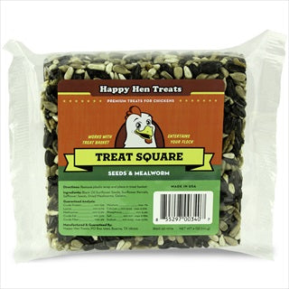 Happy Hen Treat Square Mealworm and Seed
