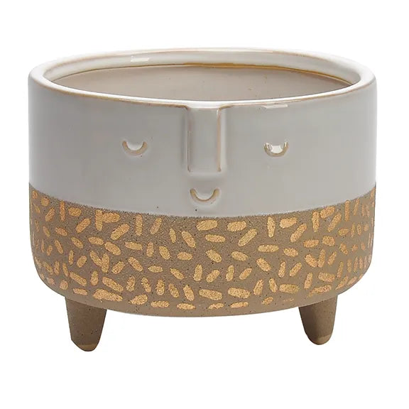 Modernist Face Planter Tall, 4.75"x5.5" and Low, 7.25"x5.5"