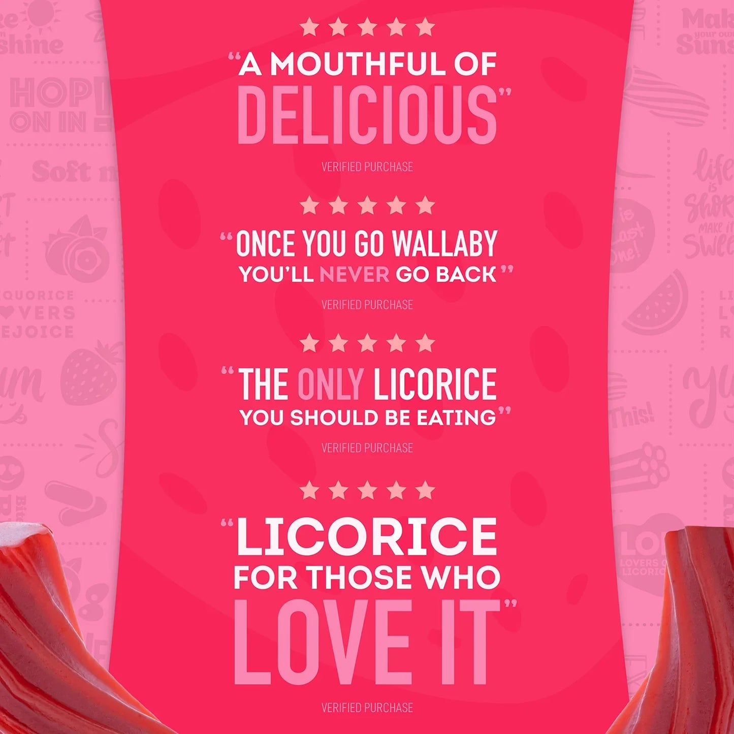 Wiley Wallaby Licorice Classic Red 10oz