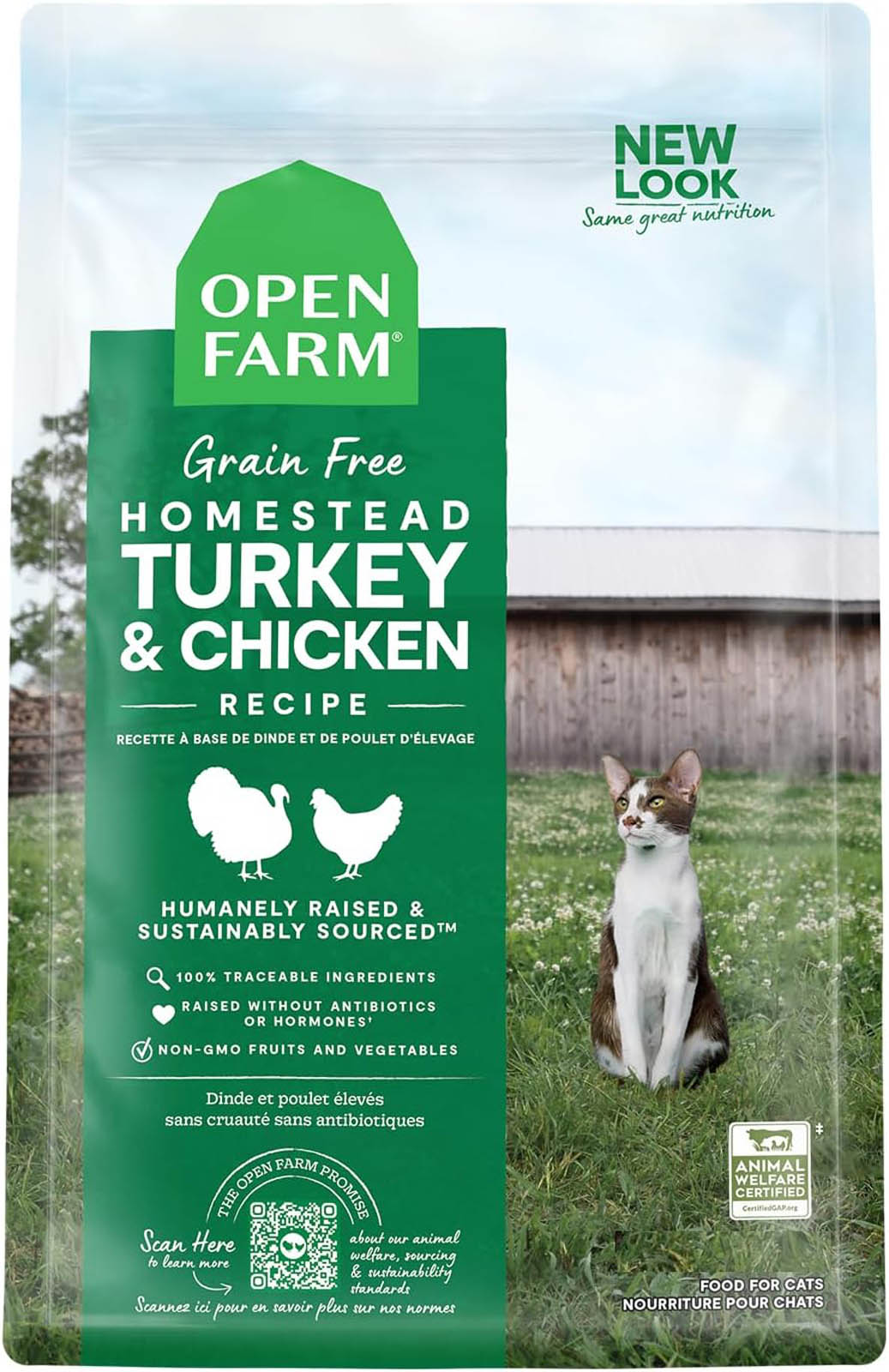 Open Farm Cat Homestead Turkey & Chicken