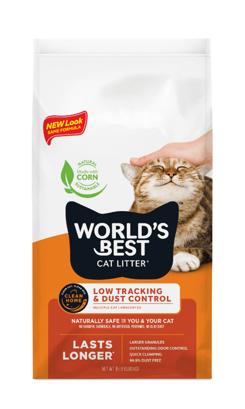 World's Best Cat Litter Multi Cat Low Track