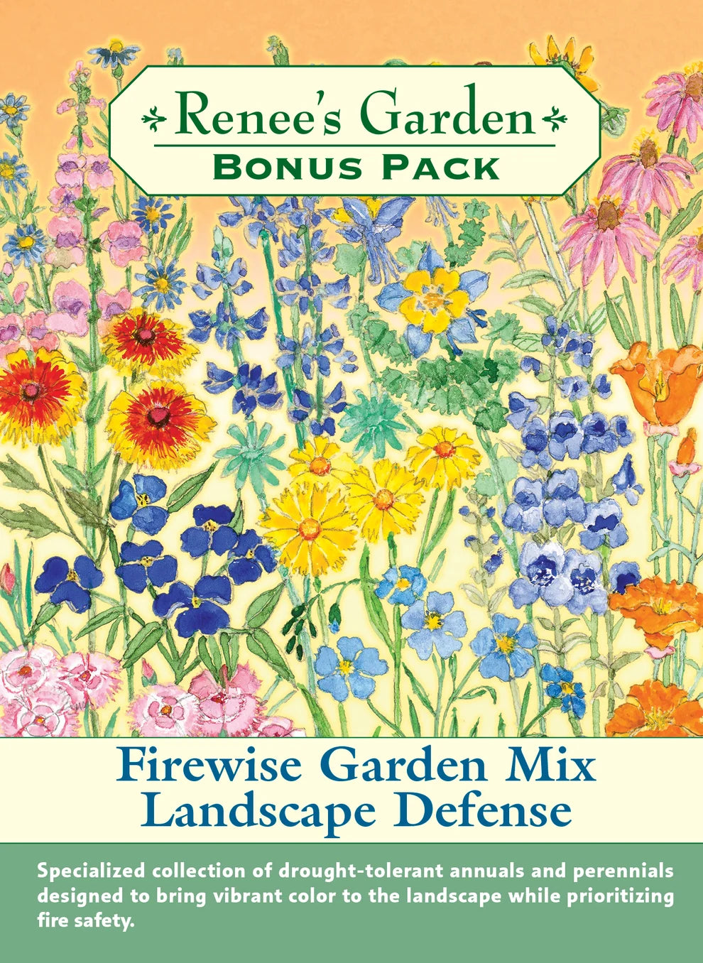 Renee's Garden BP Flower Mix Firewise Garden Bonus Pack