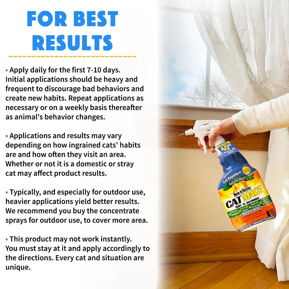 Nature's Mace Cat Repellant RTU (40oz)