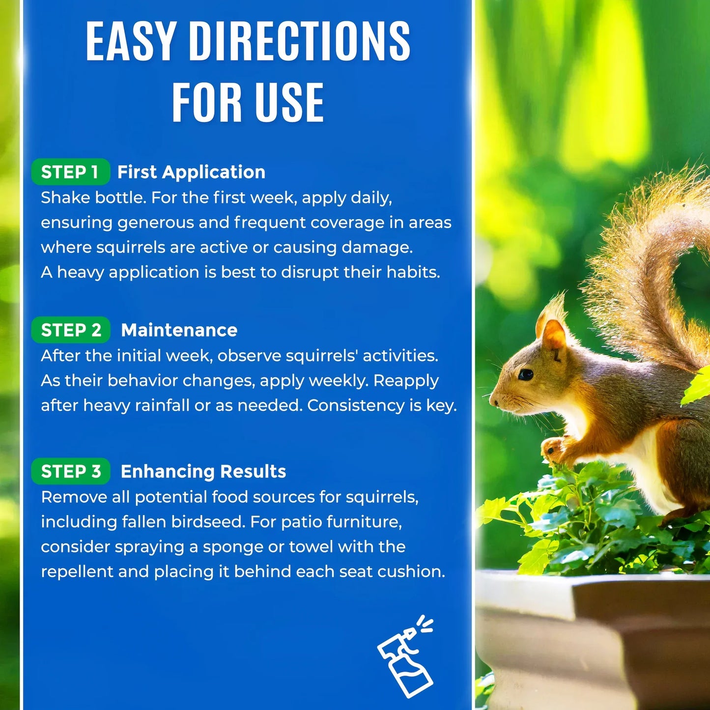 Nature's Mace Squirrel Repellant RTU (40oz)