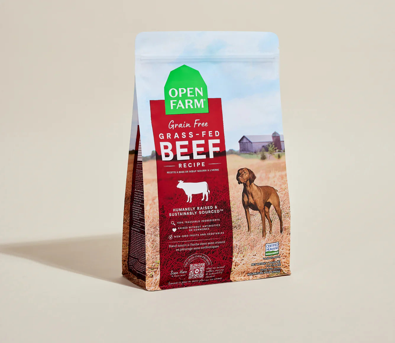 Open Farm Dog Grain-free Grass Fed Beef