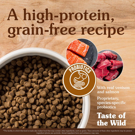 Taste of the Wild Rocky Mountain Feline Recipe with Roasted Venison & Smoke-Flavored Salmon