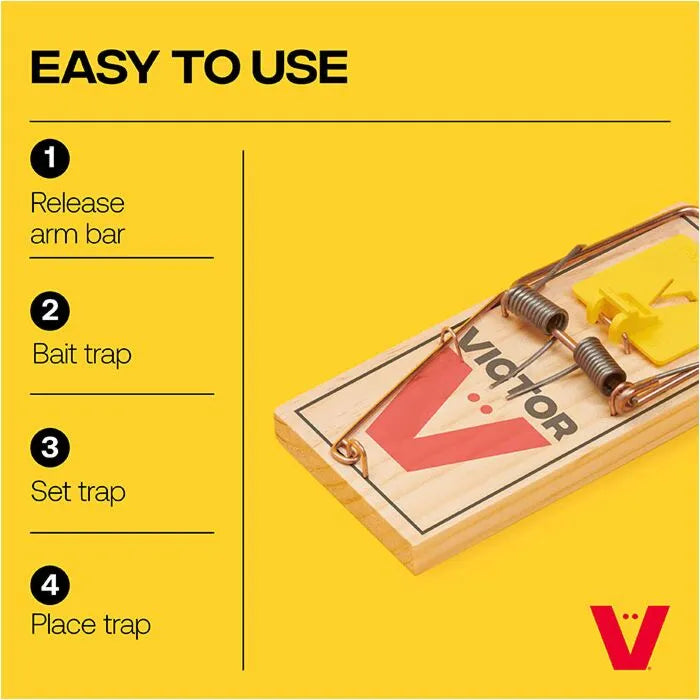 Victor Easy Set Mouse Trap - 2pk