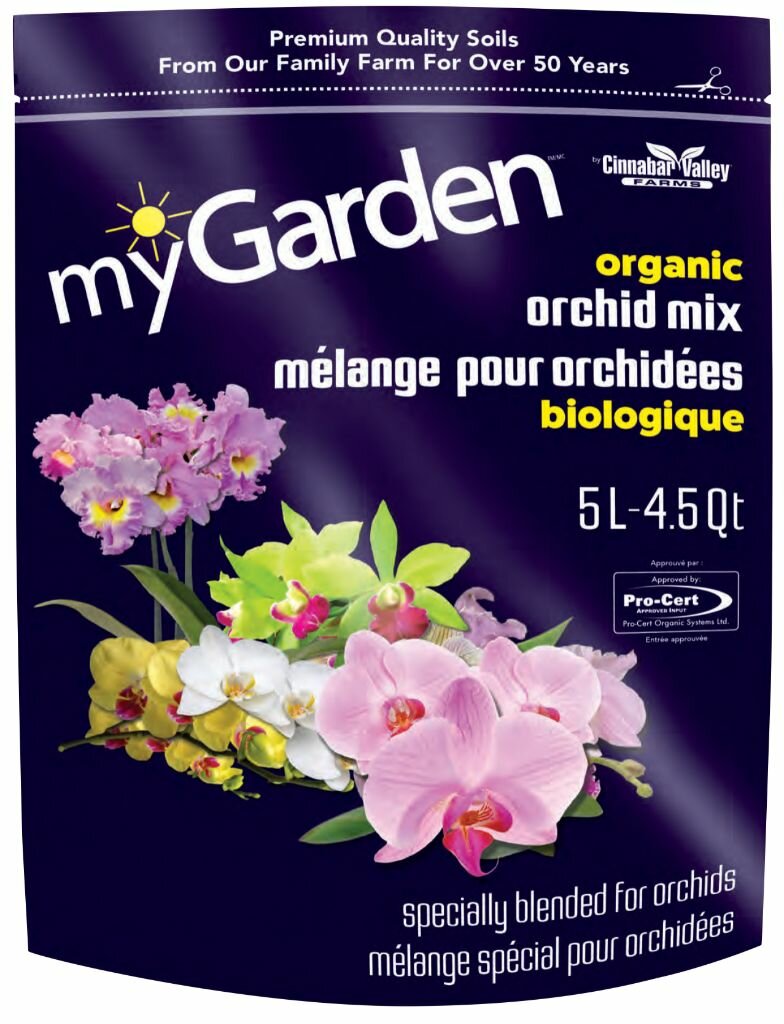 myGarden Organic Orchid Mix 5L / 4.5Qt
