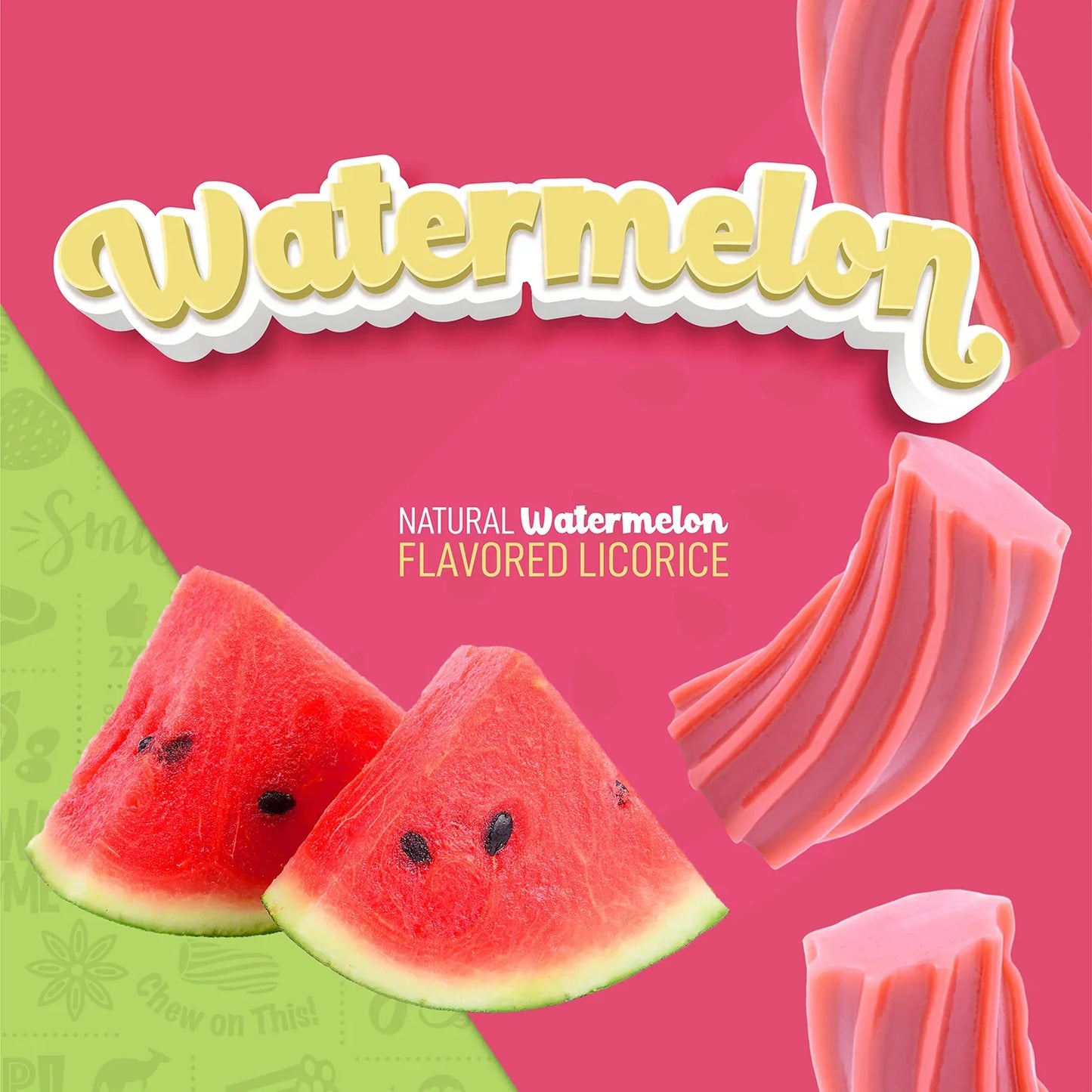 Wiley Wallaby Licorice Watermelon 10oz