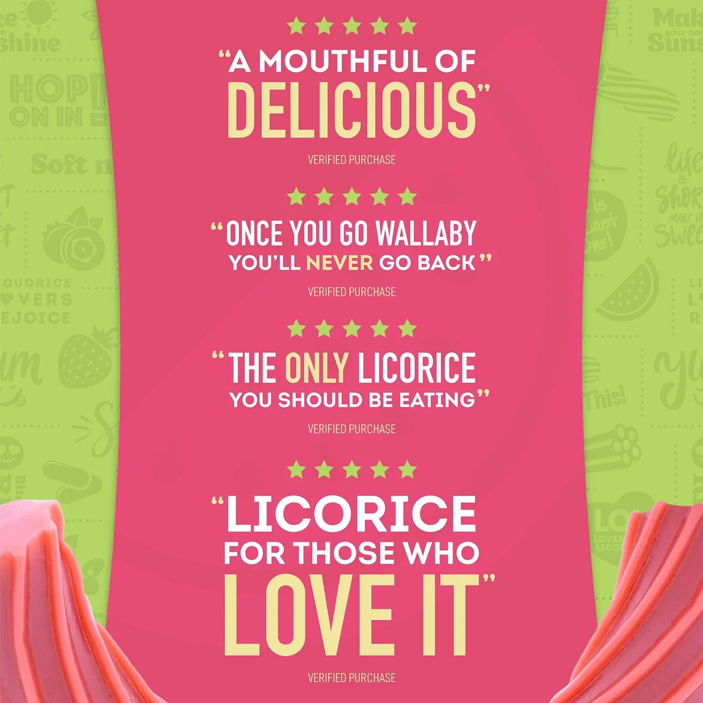 Wiley Wallaby Licorice Watermelon 10oz